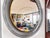 Large black lacquered expanded metal mirror highlighted with a brass ribbon, in perfect condition I have official proof of...