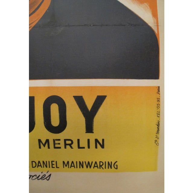 1958 Vintage Movie Poster, Desperado de la plaine For Sale - Image 4 of 5