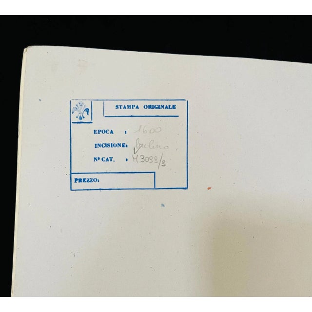 Realism Original Mattioli Pietro Andrea Antique Italian Woodcut of Hiosciamo For Sale - Image 3 of 4