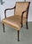 Wood Late 20th Century Hickory Chair Co. Regency Mahogany and Upholstered Armchair For Sale - Image 7 of 7