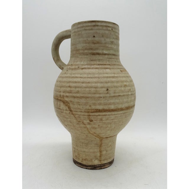 Mid-Century Modern Large Vintage Dutch Vase in Ceramic, 1960s For Sale - Image 3 of 11