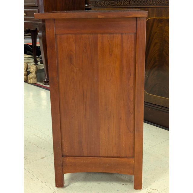 Early 21st Century Stickley Mission Cherry Wood Cabinet Hinged For Sale - Image 5 of 13
