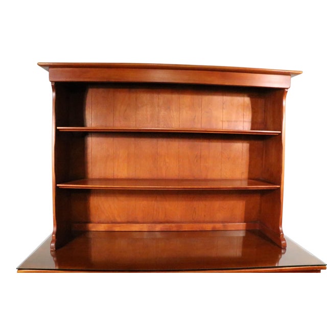 Mid 20th Century Cushman Colonial Hutch Sideboard Server Credenza For Sale - Image 9 of 11