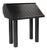 Featured in The 2020 San Francisco Decorator Showcase — 1970s Hans Eichenberger for Röthlisberger Postmodern Black Mahogany & Chrome Roll-Top Desk For Sale
