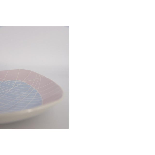 Ceramic Porcelain Plate from Weimar Porzellan, 1970s For Sale - Image 7 of 9
