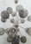 Fabio Ltd 21st Century Nova Polished Nickel Smoky Murano Sputnik Chandelier by Fabio LTD For Sale - Image 4 of 7