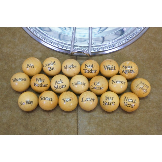 Godinger Magic 8 Ball Novelty Fortune Teller Bingo Tumbler Game 10" For Sale - Image 15 of 16