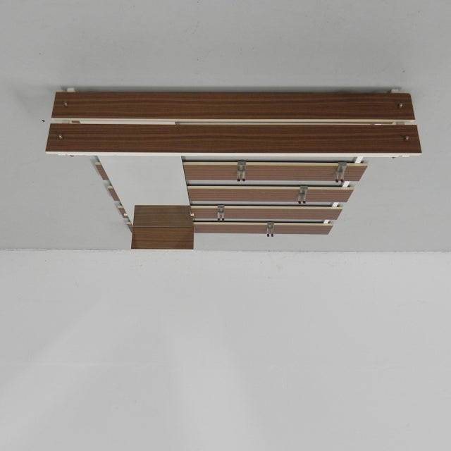 Vintage Wall Coat Rack with Hooks and Mirror, 1960s For Sale - Image 11 of 18