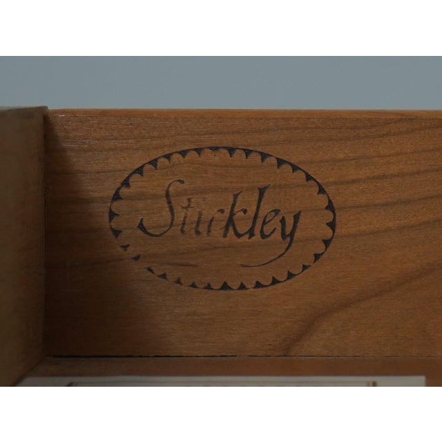 Stickley Solid Cherry Raised Panel Server Cabinet For Sale - Image 15 of 18