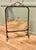 Art Deco Brass and Sunburst Mirror Fire Screen, 1900 For Sale - Image 4 of 7