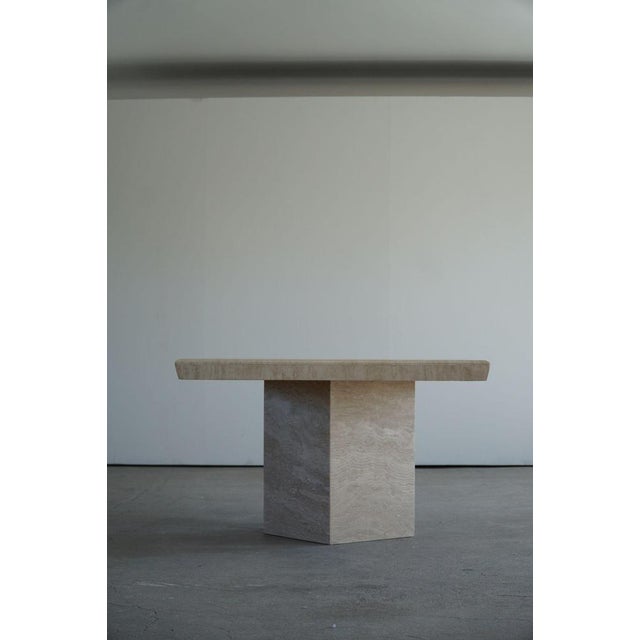 Scandinavian Marble Dining Table, 1980s For Sale - Image 11 of 14