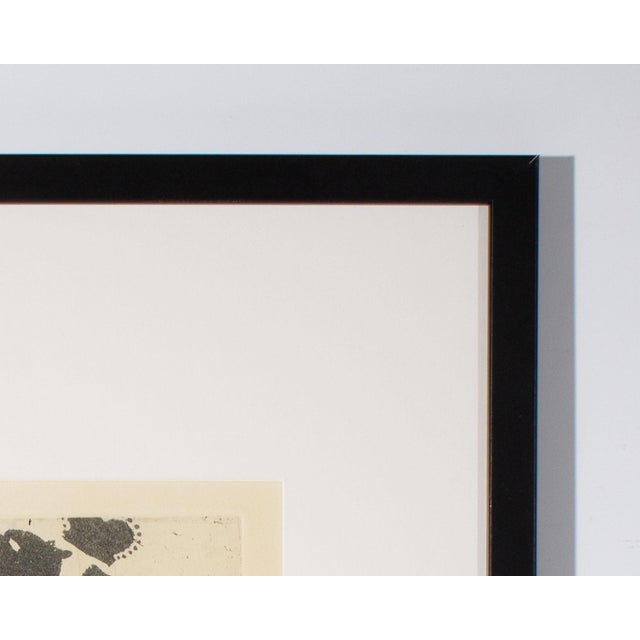 Printmaking Materials 1966 “Prussian General” Portrait Etching by Jack Levine For Sale - Image 7 of 8