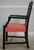 Chinese Pair of Kindel Black & Gold Chinese Chippendale Armchairs For Sale - Image 3 of 18