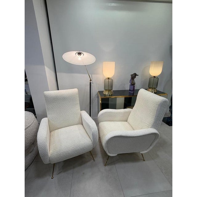1960s Armchairs in the style of Marco Zanuso, 1960s, Set of 2 For Sale - Image 5 of 14