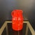 1960s Vintage Red Vase by the Cloutier Brothers, 1960s For Sale - Image 5 of 5