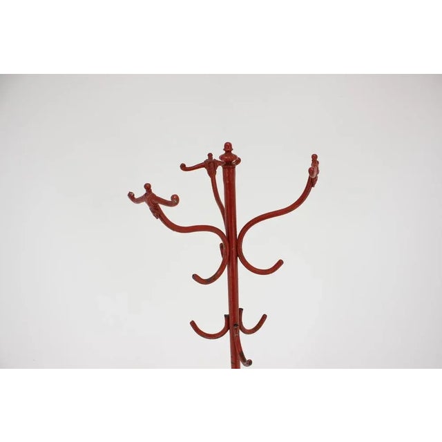 Metal Antique Cast Iron Coat Rack, 1920s For Sale - Image 7 of 13