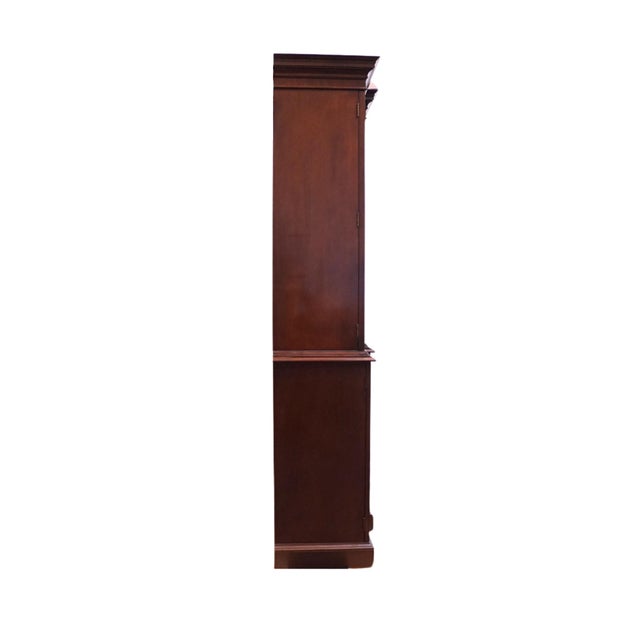 Hickory White American Masterpiece Collection Solid Mahogany Traditional Style 65" Breakfront China Cabinet For Sale - Image 15 of 15