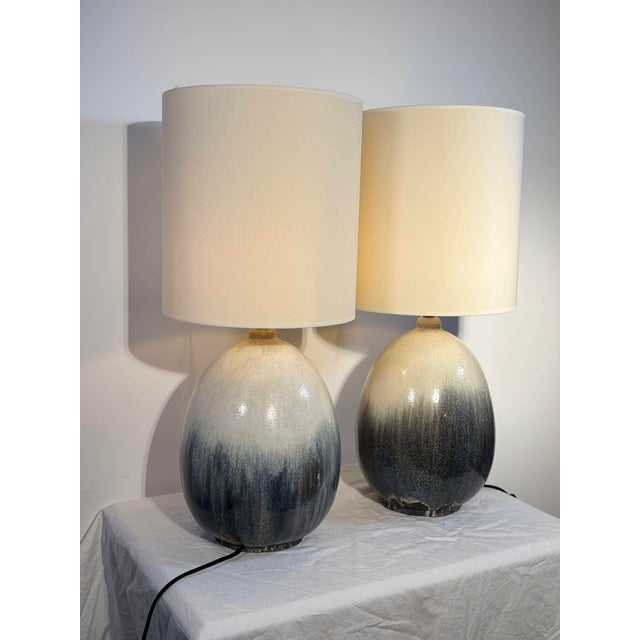 Ceramic Lamps by Marcello Fantoni, Florence, Italy, 1970, Set of 2 For Sale - Image 6 of 15
