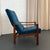 Mid-Century Modern 1960s Scandinavian Modern Oak High-Back Recliner Lounge Chair For Sale - Image 3 of 9