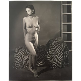 Mid-Century Female Nude Photograph For Sale