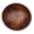 Brown Hand Turned Large Woodcroftery Walnut Serving Bowls Set of Two For Sale - Image 8 of 14