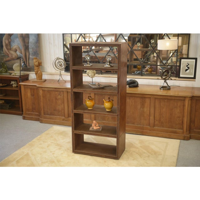 Faux Leather Studded Shelf, 2000s For Sale - Image 4 of 9