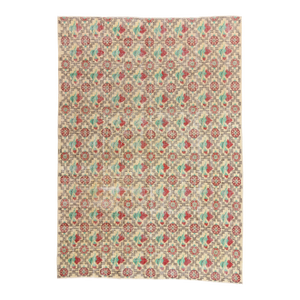 Zeki Muren Vintage Turkish Sivas Rug, 07'05 X 10'04