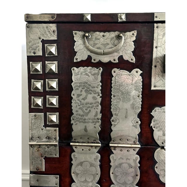 19th Century Korean Bandaji Chest Pyongyang Joseon Dynasty For Sale - Image 10 of 12