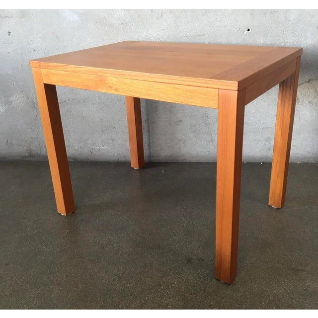 Vintage Teak Table by Trioh Mobler For Sale In Los Angeles - Image 6 of 7