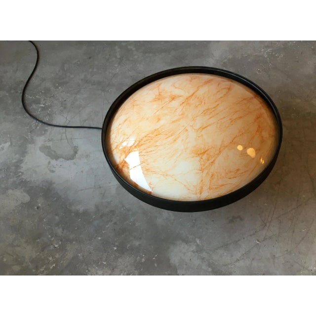 Red Large Vintage Ceiling Lamp, 1950s For Sale - Image 8 of 8