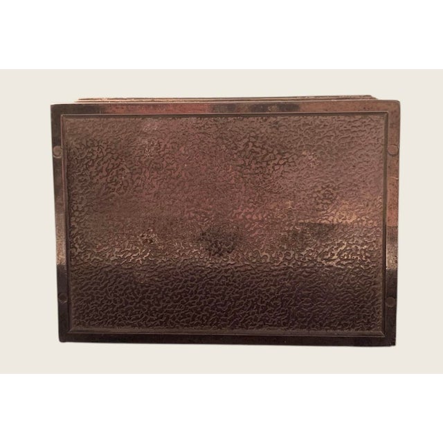 Bronze Antique Gilt Bronze Jewelry Casket Box Circa 1900 For Sale - Image 8 of 8