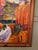 Monumental Maya Eventov Signed Oil Painting, Vibrant Still Life, 43 X 55 In. For Sale - Image 4 of 7