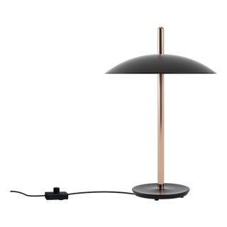 Signal Table Lamp / Desk Light, Black & Copper, by Souda, Modern, Minimal, Desk Light For Sale