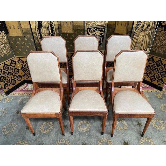 Period: 20th century Style: Art Deco Condition: Fully restored in our whorkshop Material: Solid wood Width: 44Height:...