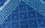 Contemporary Indian Dhurrie Blue Flat-Weave Rug by Doris Leslie Blau For Sale - Image 9 of 9