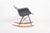1950s 1959 Mid Century Rar Gray Rocking Chair by Eames for Herman Miller For Sale - Image 5 of 11