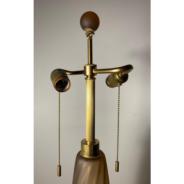 Pair of Italian Murano Glass Ondoso Lamps by Donghia For Sale - Image 11 of 11