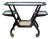 Mid-Century Modern Italian Wooden Bar Cart by Cesare Lacca, 1950s For Sale