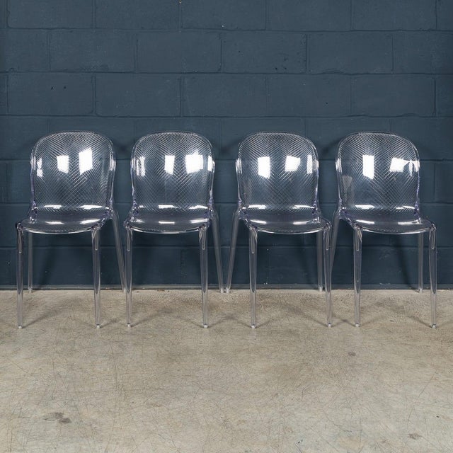 Kartell 20th Century Italian La Marie Chairs by Philippe Starck for Kartell, 1999, Set of 4 For Sale - Image 4 of 18
