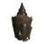 Antique Cast Bronze Crowned Tibetan Buddha Head 18thC For Sale