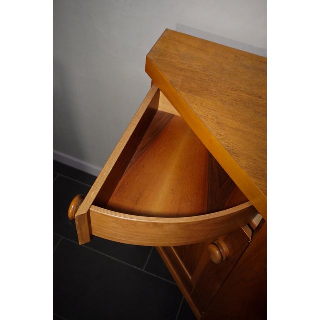 Walnut Sideboard by Sivio Coppola for Bernini, 1970s For Sale - Image 9 of 13