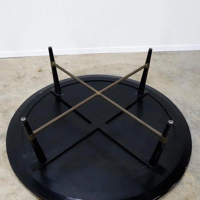 1960s Midcentury Mosaic Center Table made with Precious Stones For Sale - Image 5 of 7