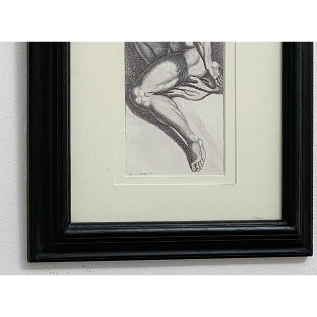Figurative Original Engraving From Annibale Carracci, "Loves of the Gods" For Sale - Image 3 of 4