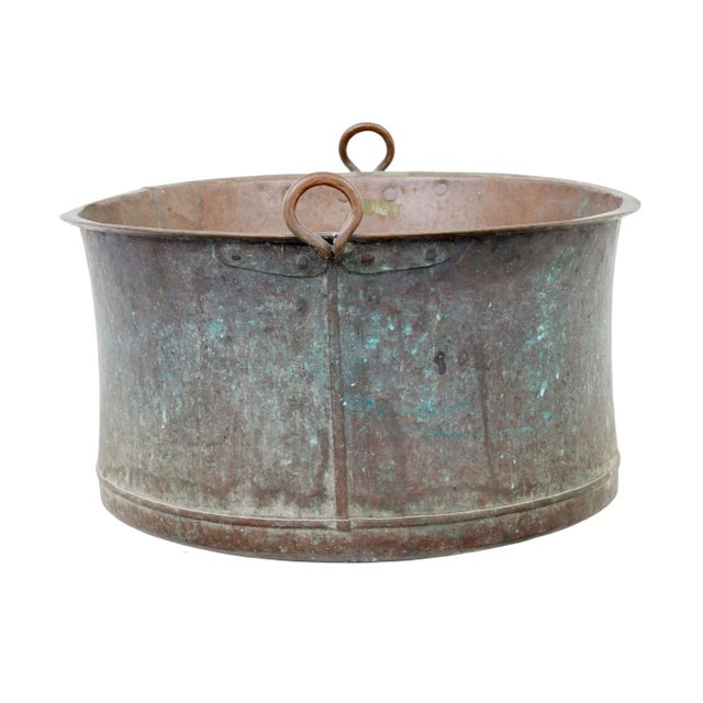 Large 19th Century Cooking Pot with Original Patina For Sale - Image 6 of 7