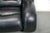 Italian Space Age Black Leather 2-Seater Sofa, 1985 For Sale - Image 6 of 14