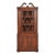 Baker Furniture Style Georgian Flame Mahogany Corner Cabinet, Circa 1940s For Sale