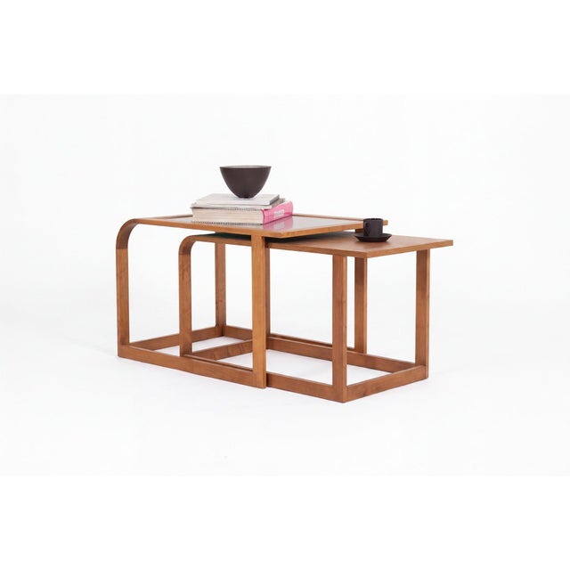 Eliel Saarinen and J. Robert F. Swanson Nesting Tables 1940 C. For Sale - Image 4 of 14