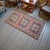 Rustic 1970s Hand Knotted Door Mat, Entryway Rug, Bath Mat, Kitchen Decor, Small Rug, Turkish Rug - 1′10″ × 3′10″ For Sale - Image 3 of 13