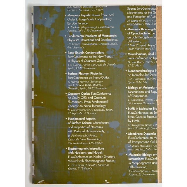 Metal Arman, Violin Concerto Hand Signed Mixed media Arman Assemblage Collage New Years Card, 2003 For Sale - Image 7 of 11