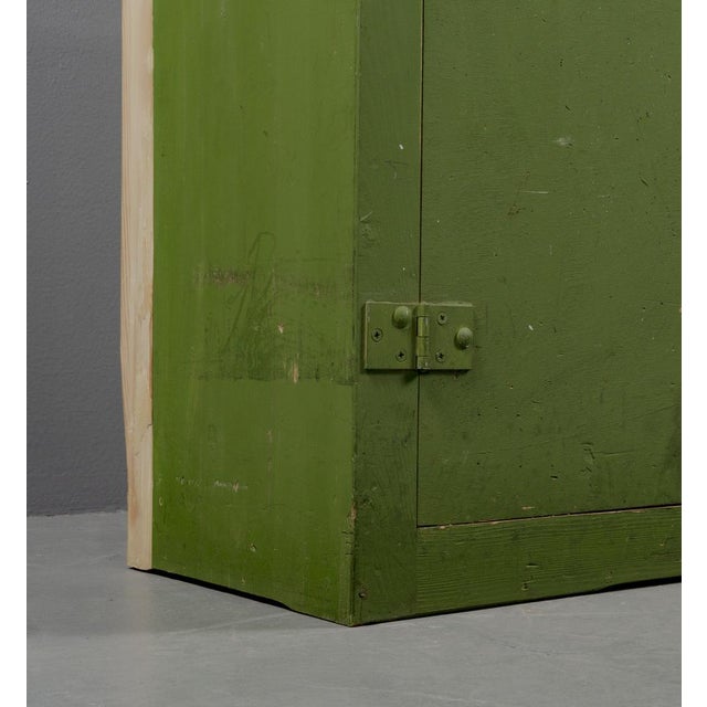 Vintage Cabinet in Green, 1950s For Sale - Image 18 of 18